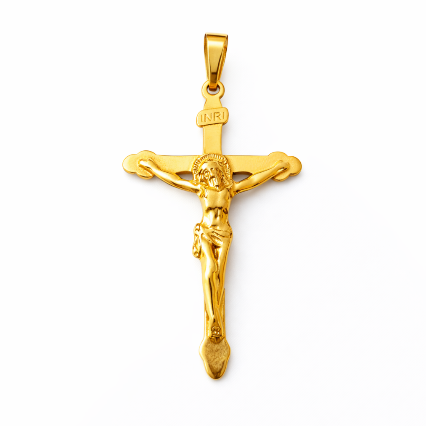 Dije Cruz Cristo 25x50
