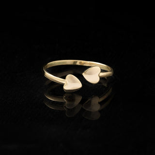 Anillo Corazones Ajustable