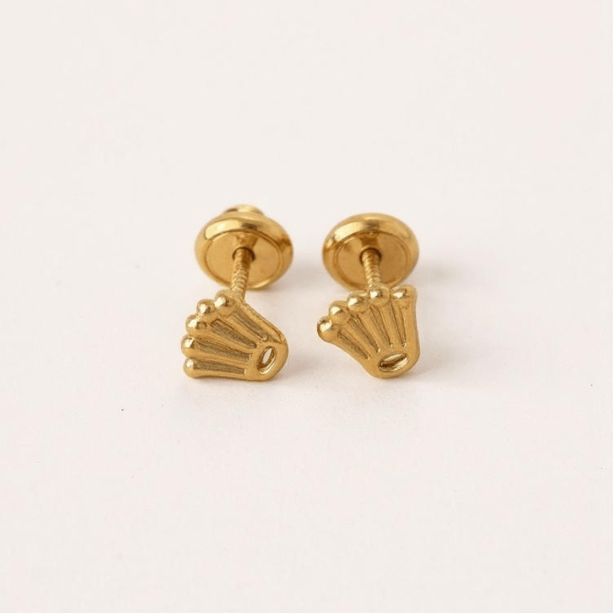Aretes Topo Lujo Rolex Silueta - D’orella Joyería