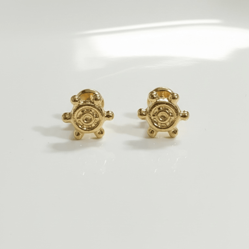 Aretes Topo Lujo Timon - D’orella Joyería