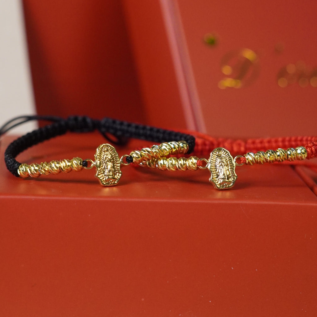 Manilla Guadalupe Diamantada - D’orella Joyería