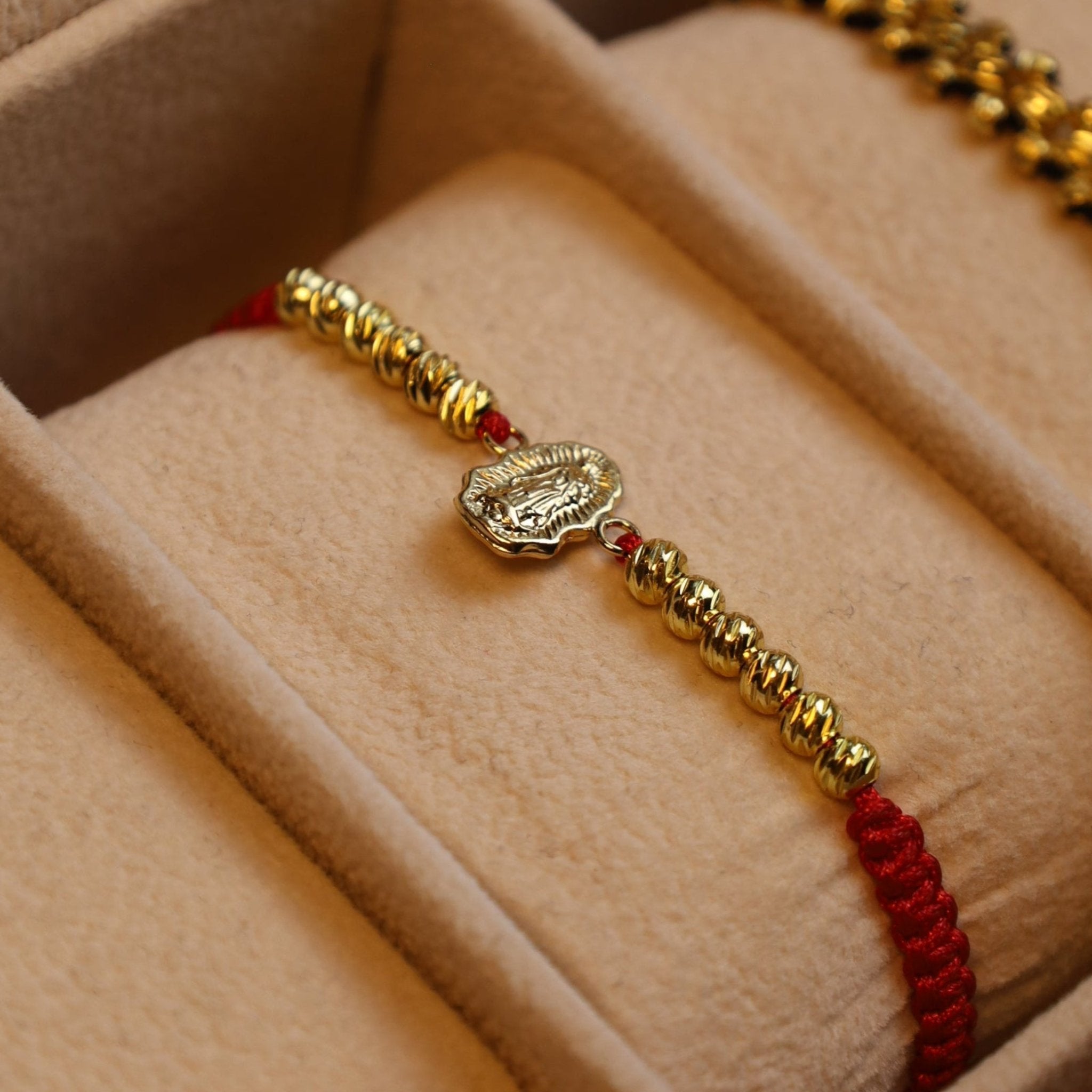 Manilla Guadalupe Diamantada - D’orella Joyería